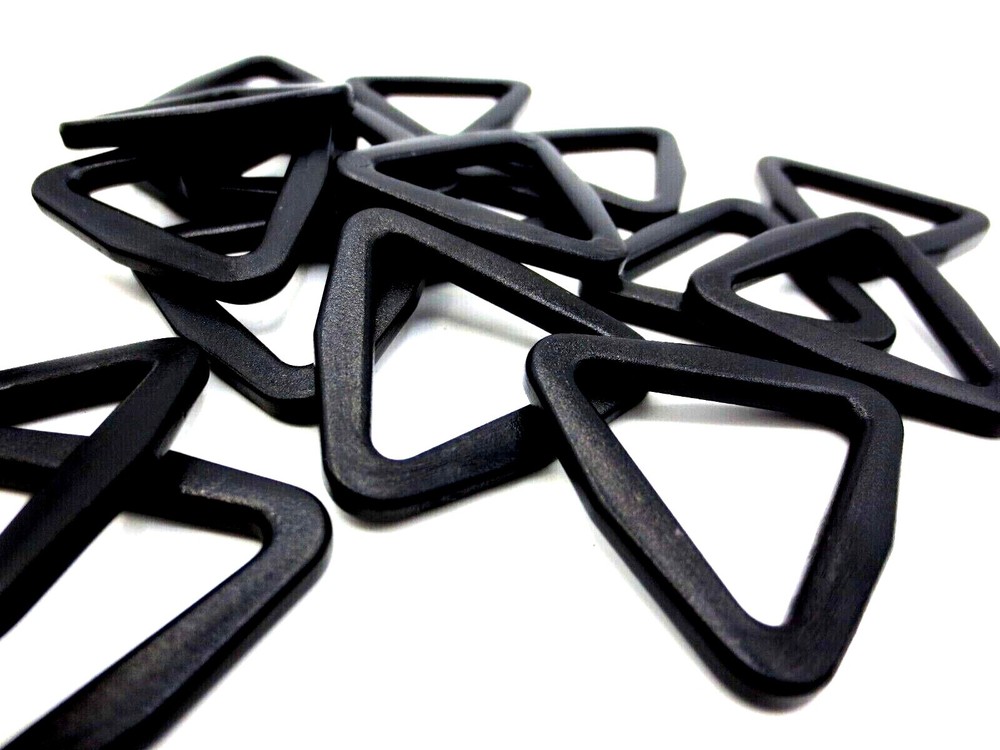 Triangle Strap Fastener Fits 25mm, 1" Wide - Durable Polyacetal! Free Shipping!
