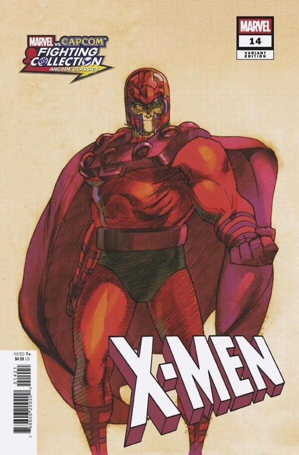X-Men #14 Bengus Marvel Vs Capcom Variant Magneto 4/2 Marvel Comics