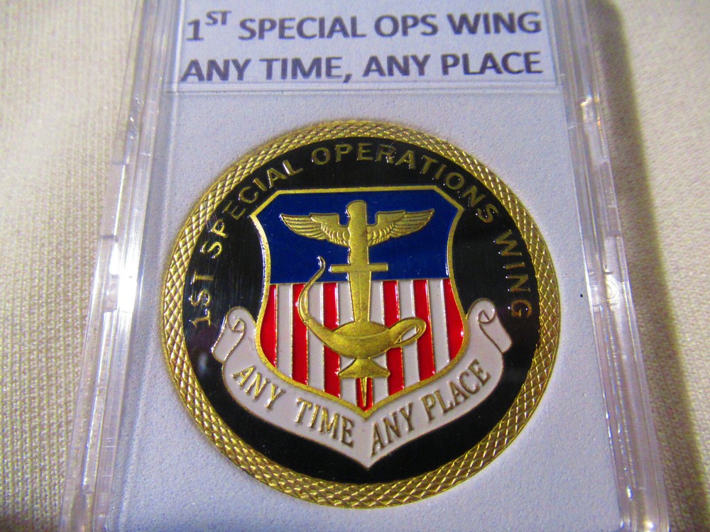 AIR FORCE 1st SPECIAL OPERATIONS WING Challenge Coin