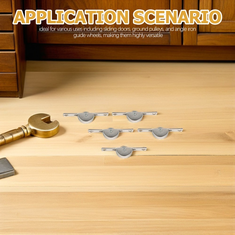 10 Pcs Sliding Door Replacement Rollers Wheels for Doors Cabinet