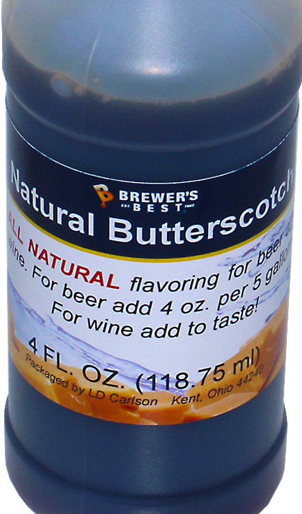 Brewer's Best Natural Beer and Wine Fruit Flavoring (Butterscotch)