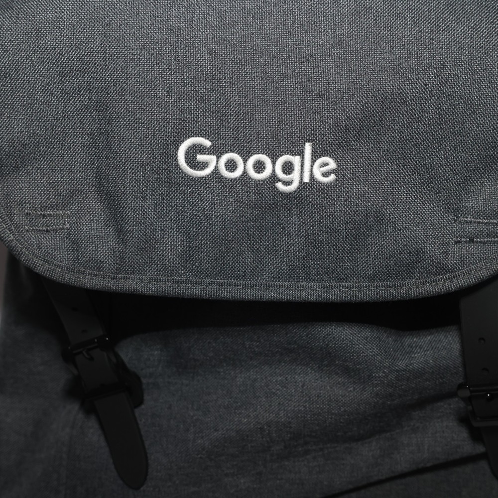 Google Stormtech Gray Backpack Promo Employee Customer Swag