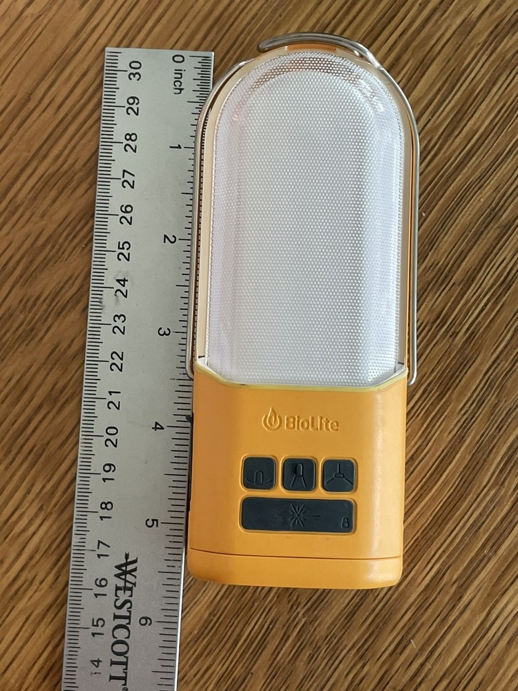 Biolite Rechargeable Light Flashlight Torch Camping Hiking Backpacking Off-grid