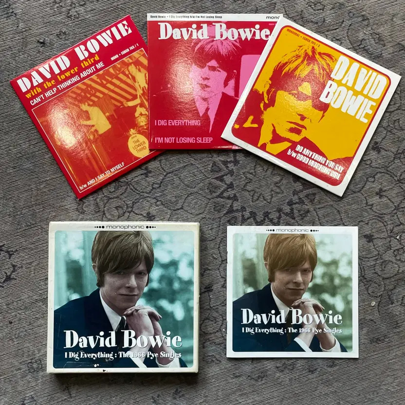 David Bowie I Dig Everything Singles CD Vintage
