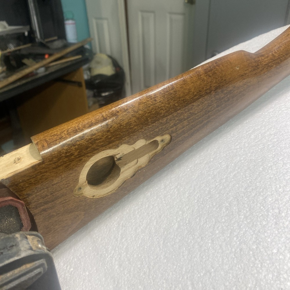 CVA Hawken Maple Muzzleloader Stock 15/16”Barrel Channel.