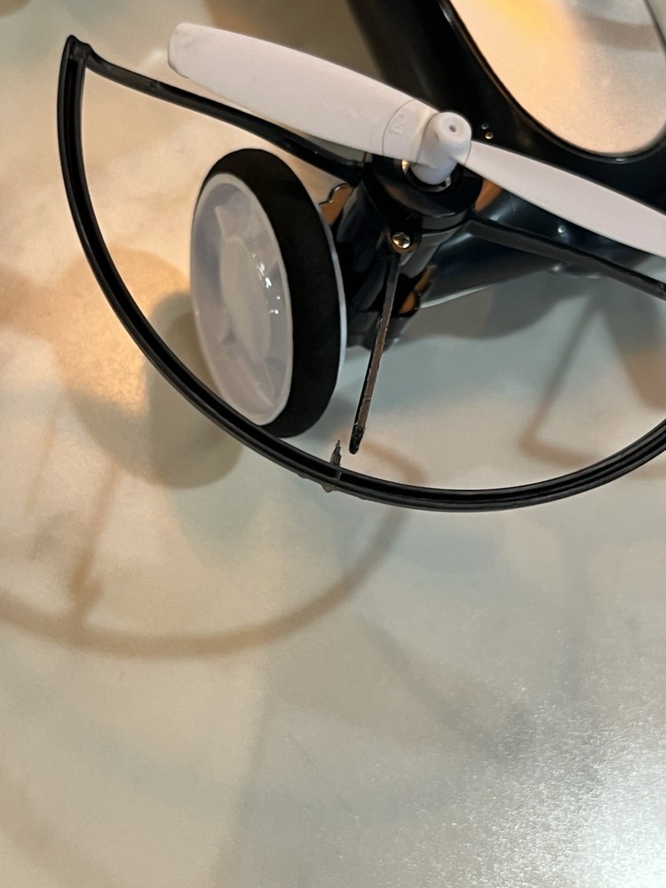 SHARPER IMAGE FLY + DRIVE 7" DRONE RECHARGEABLE DUAL FUNCTION 2.4GHZ *needs Work