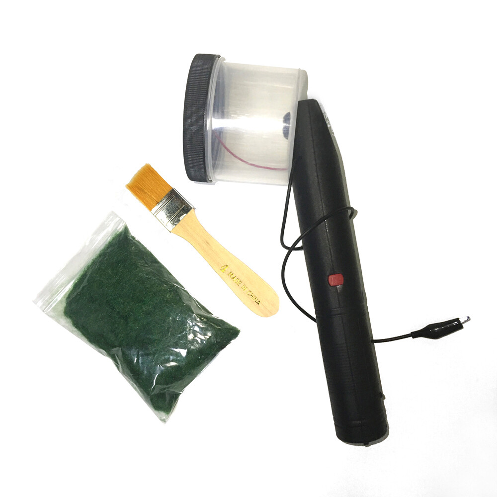 Handheld Static Grass Flock Applicator Strong Power Advanced Flocking Scenery