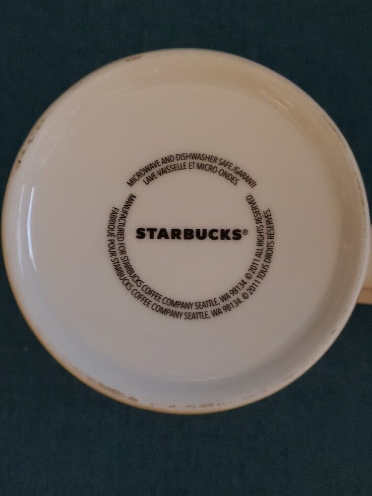 2011 Starbucks "Houston" Ceramic Coffee Mug