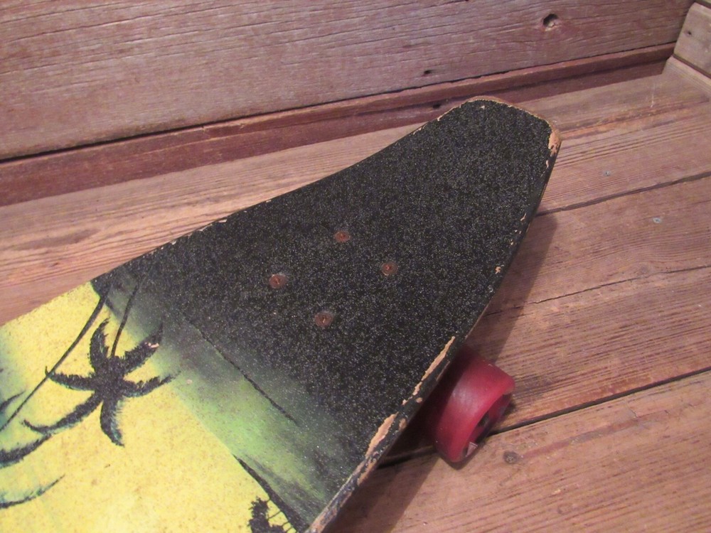 KRYPTONICS Beach Ocean Sun Down skateboard "SINCE MCMLXV" longboard - 36" Long