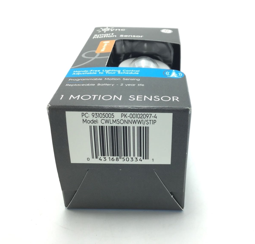 GE CYNC Wire-Free Smart Lighting Motion Sensor