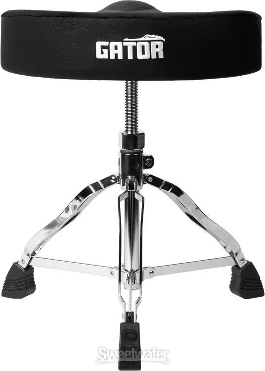 Gator Spindle Drum Throne - Black