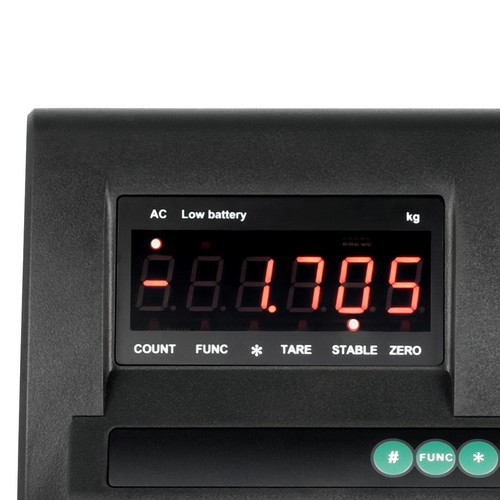 2.5 Ton/5000lbs Weigh Indicator Precision Platform Scale Cattle Hogs Load Cell