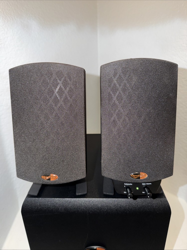 Klipsch ProMedia 2.1 THX® Certified Computer Speaker System. Video!