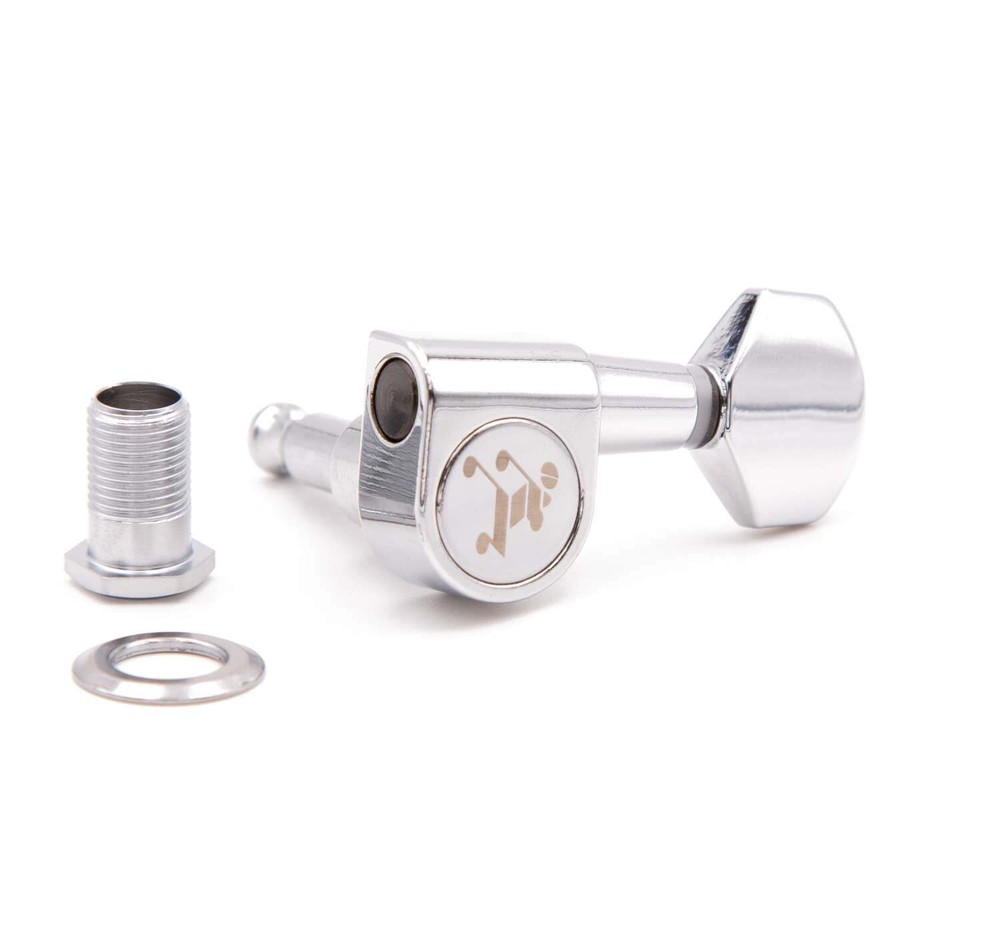 Tone Ninja Import 2-Pin tuner set, 4x2, Chrome