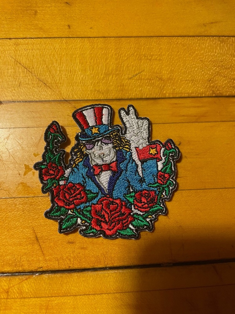 GRATEFUL DEAD IRON ON PATCH