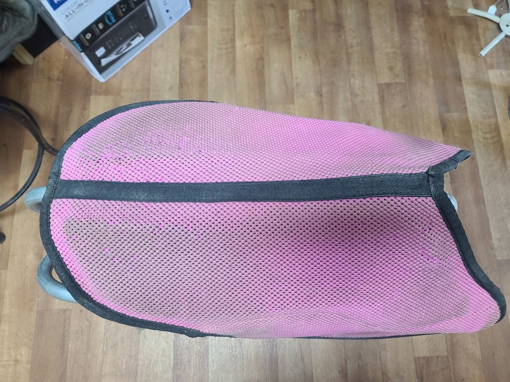 Antislip Fitted Pink Saddle Pad