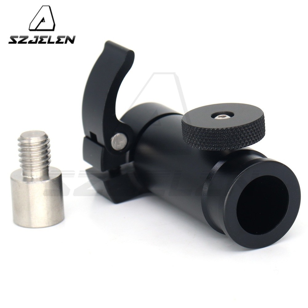 1/4" 3/8" Boom Pole Quick Release System for Magic Leg Fixed Monitor, LED Light