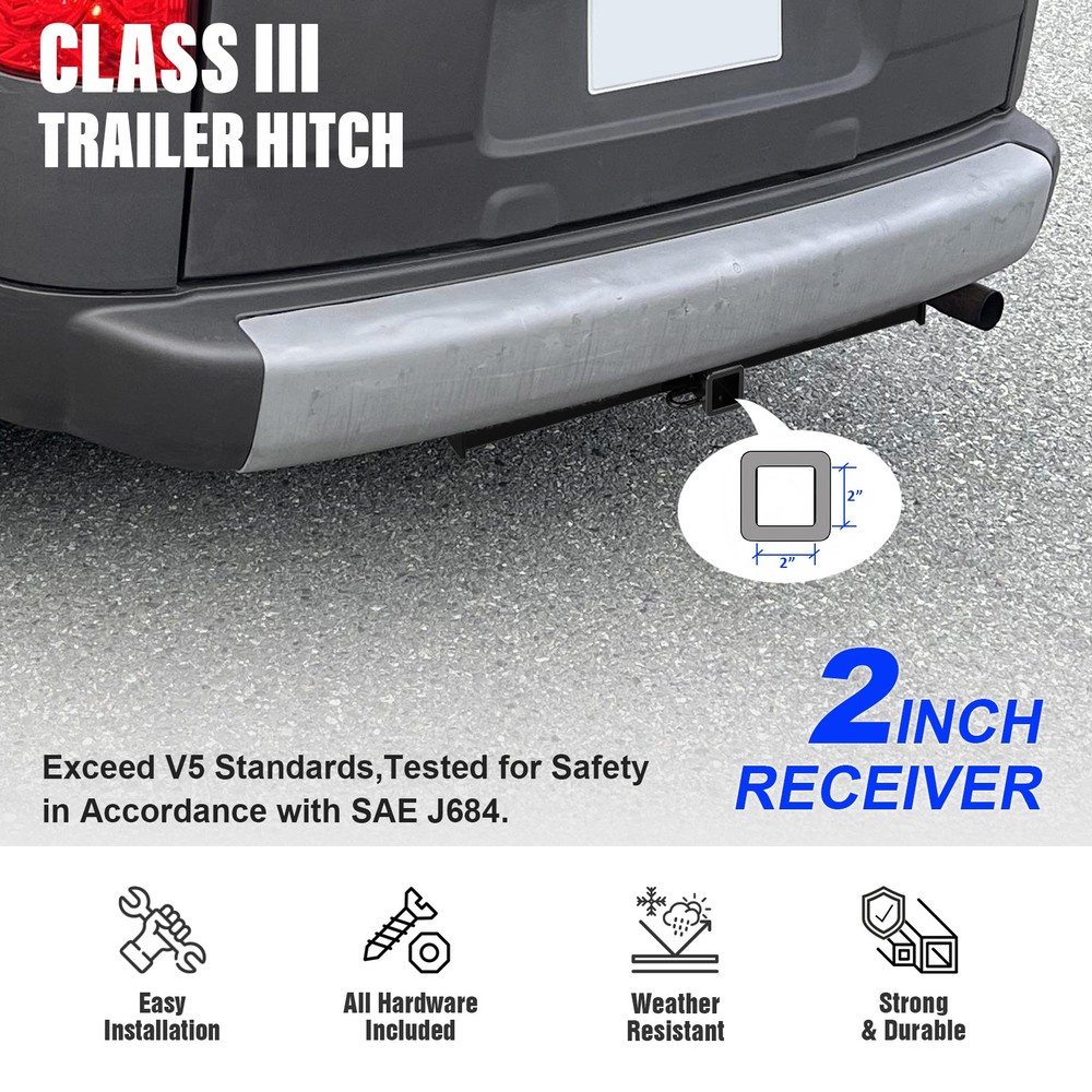 2 Inch Trailer Hitch Receiver For Honda Element (Excluding SC)2003-2011