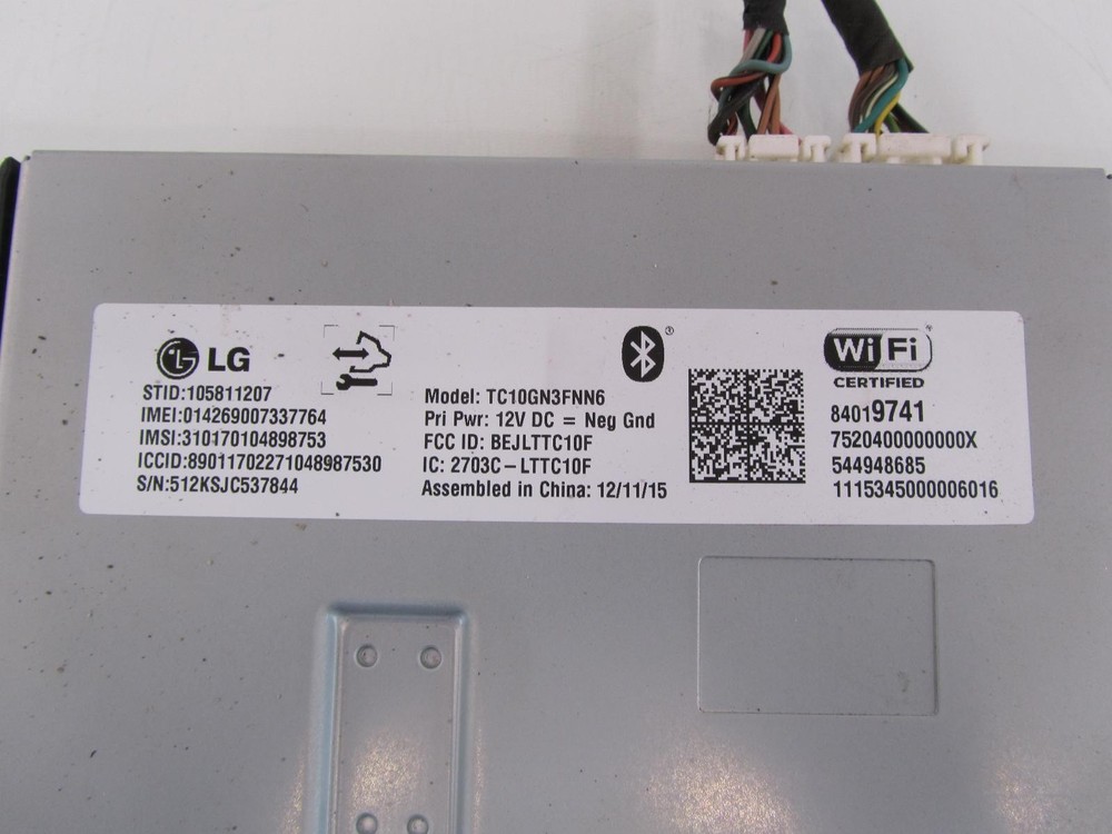 16 CHEVY TRAVERSE Communication Module Computer 84019741 opt. UPF