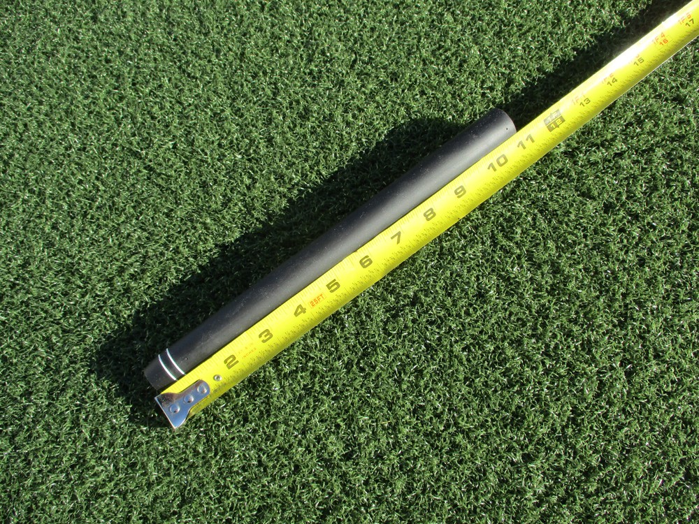The Golf Fit 2 Piece Putter Grip Round Black