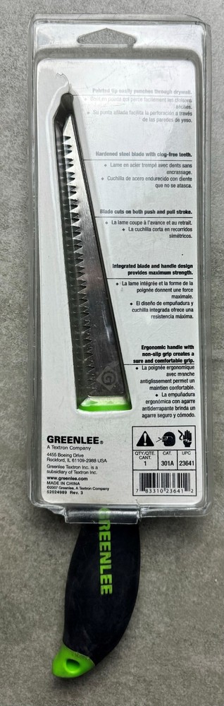 Greenlee 301A 6" Keyhole Saw