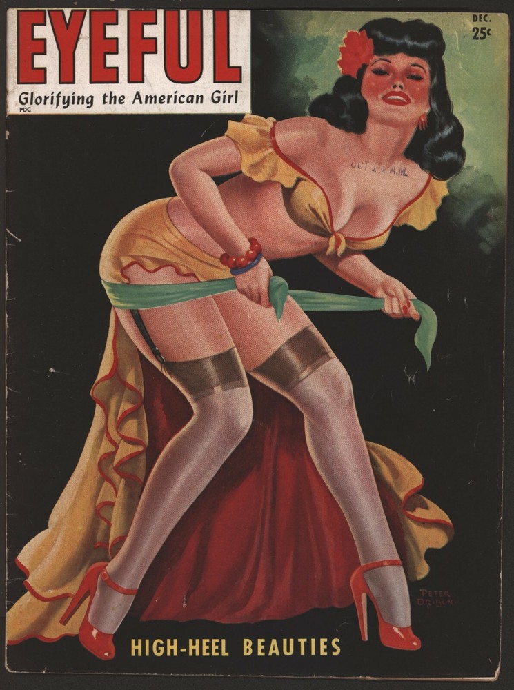 Eyeful 1946 December. Driben cover art