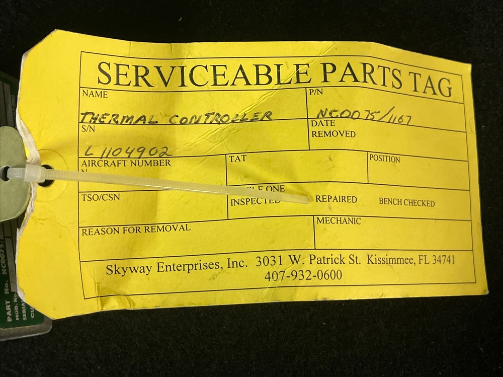 Aircraft Thermal Controller NC0075 /1107