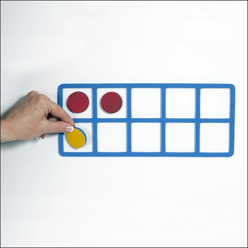 LEARNING ADVANTAGE - CTU7469 Learning Advantage Giant Magnetic Foam Ten Frame...