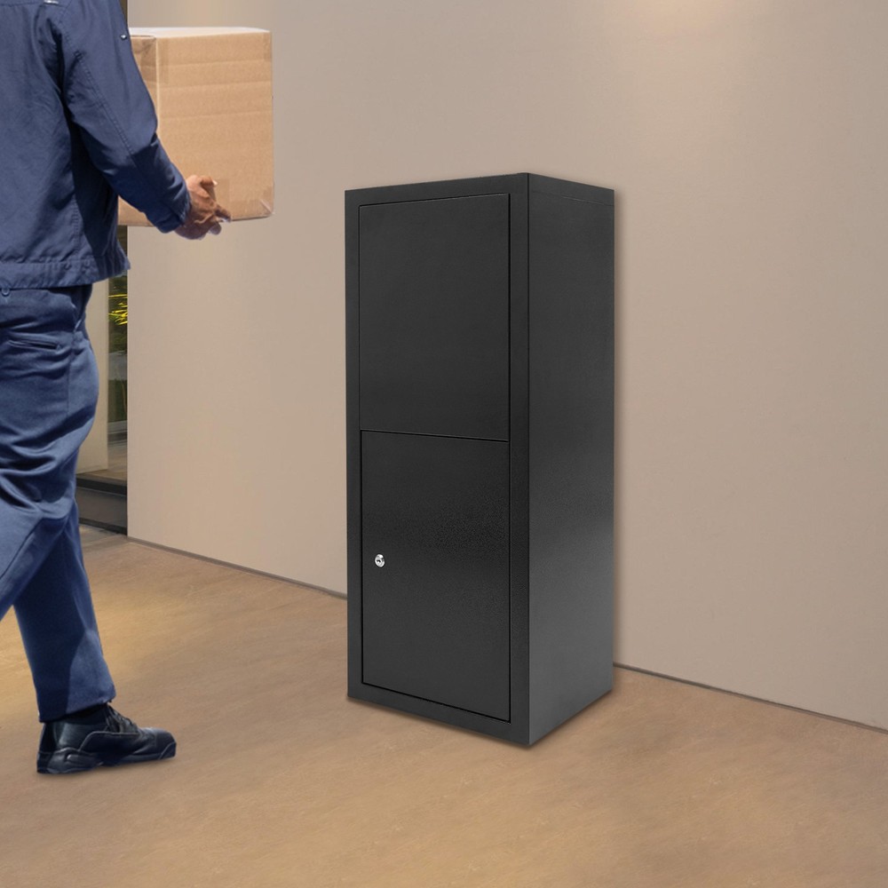 Parcel Drop Box Package Delivery Case Large Envelopes Mail Boxes with Key Lock