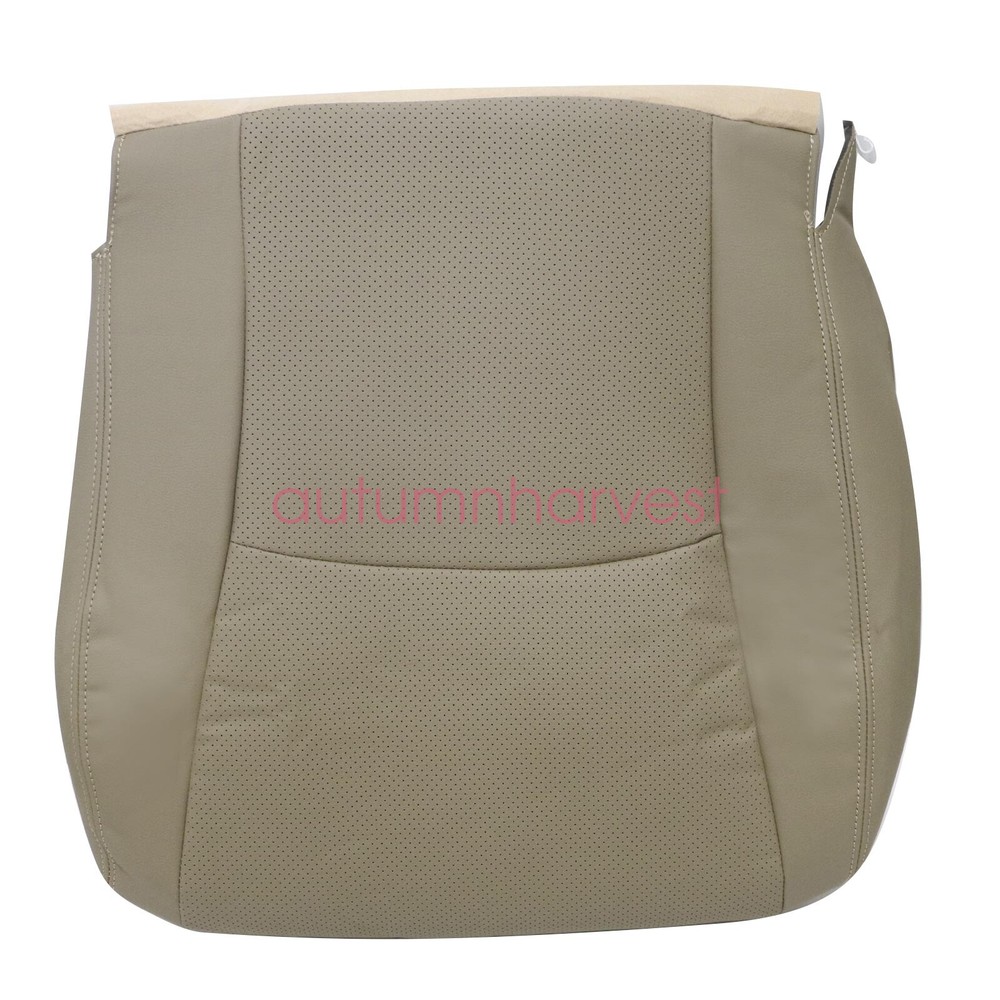 For 2004-2013 Toyota Highlander Front Bottom&Top Replacement Cover Leather Tan