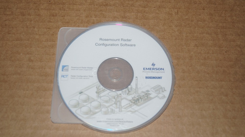Rosemount Emerson Process Management Radar Configuration Tool - Software