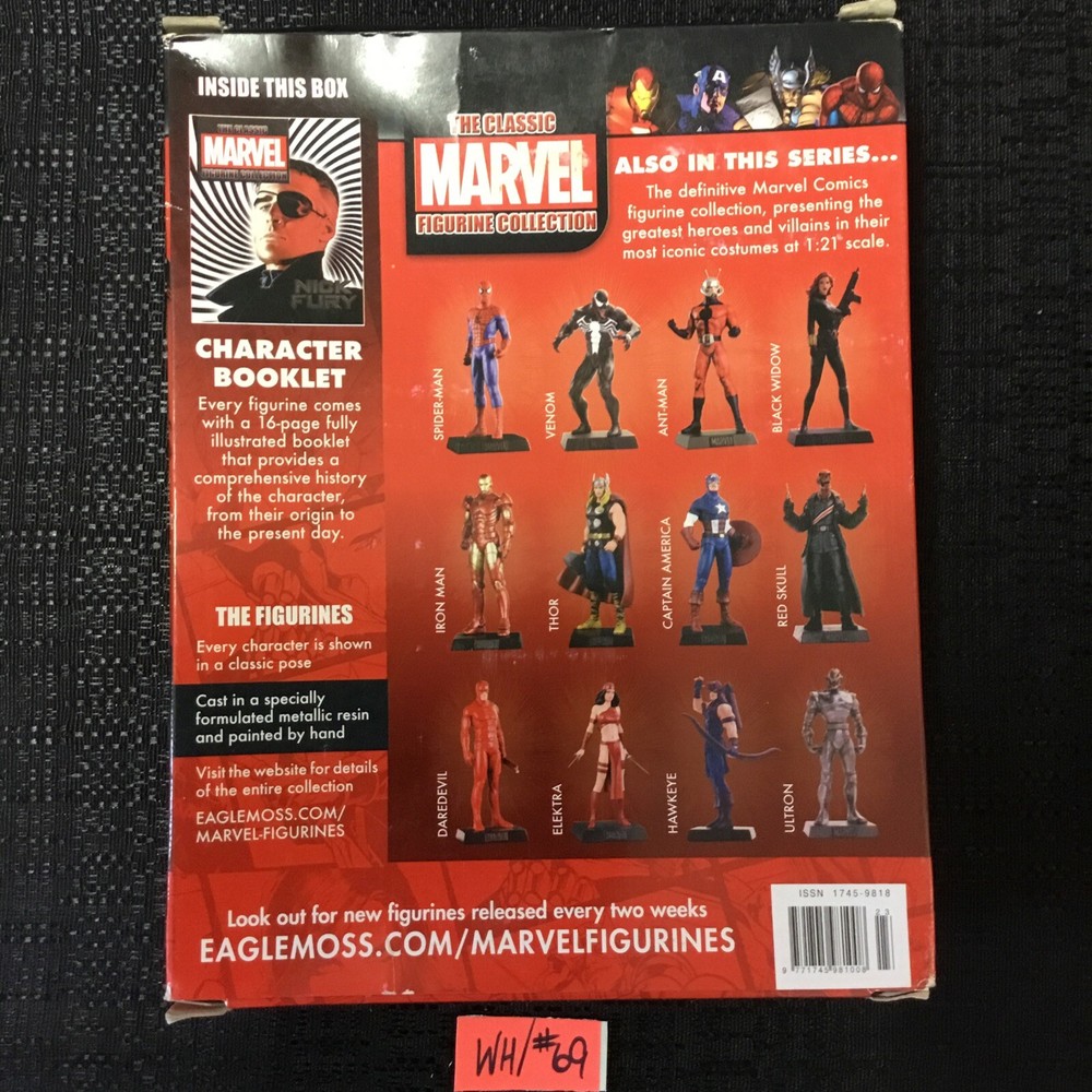 Eaglemoss Marvel Nick Fury Figurine