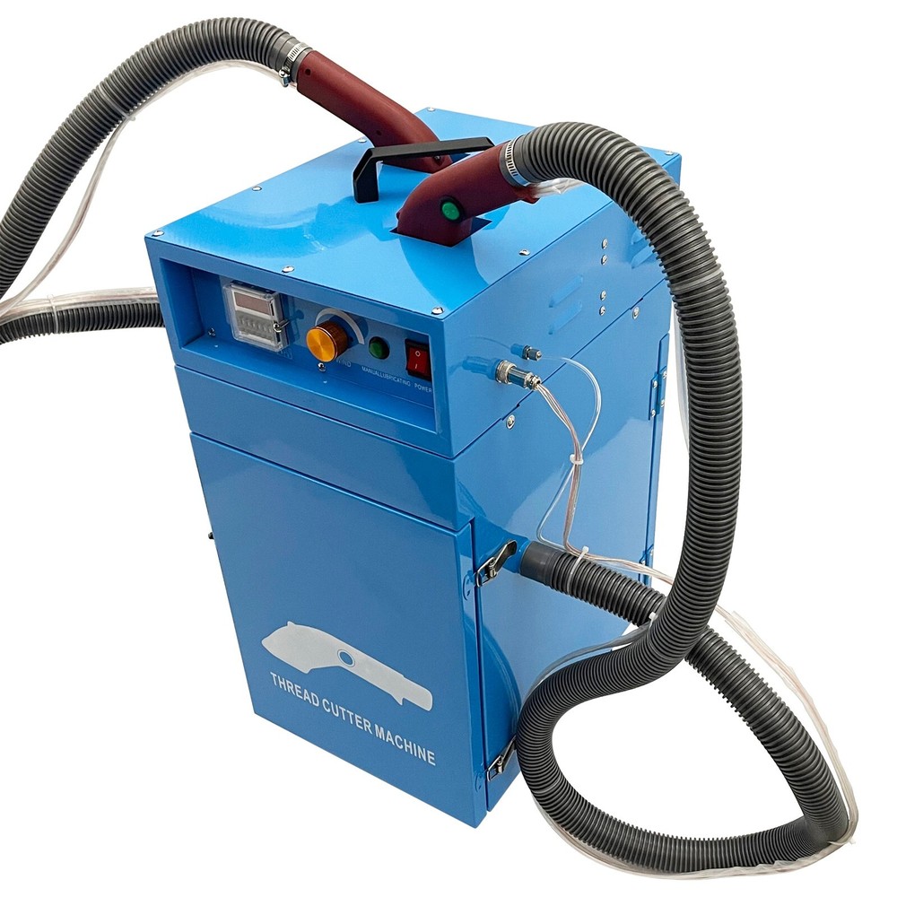 Auto Thread Cutter Double-Head Thread Trimming Machine for Clothes Shoe 110V