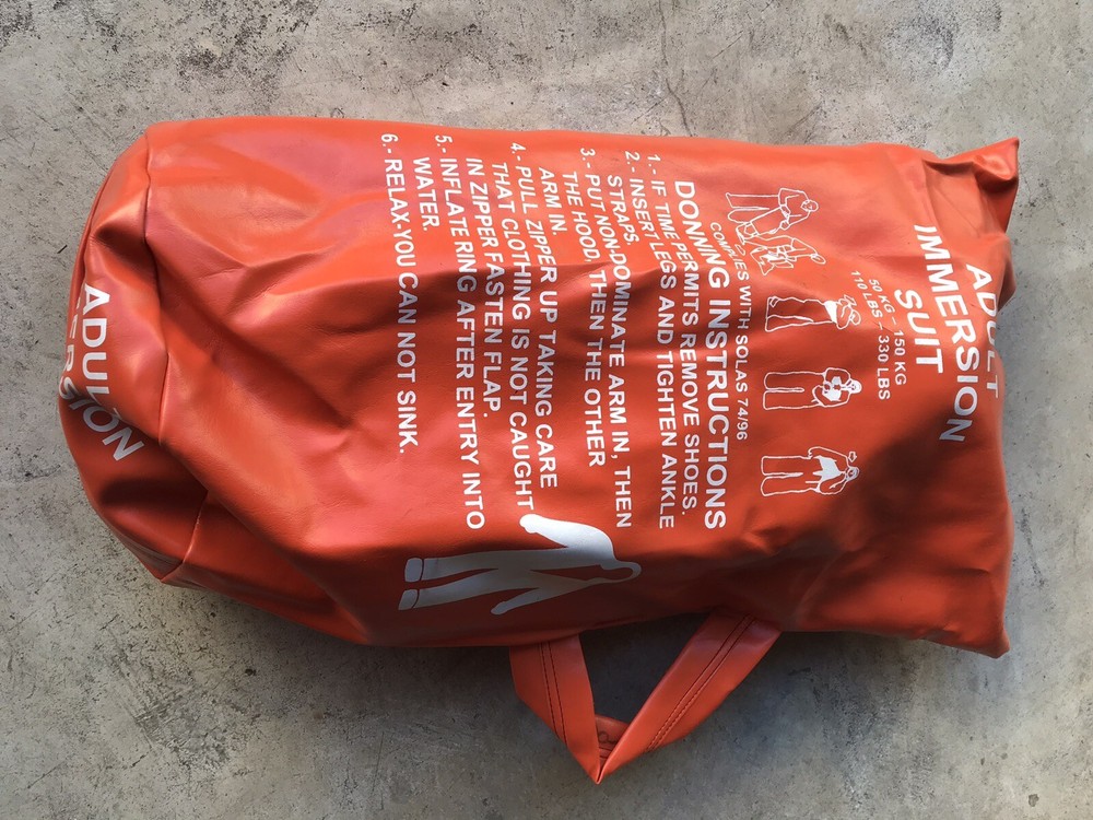 Imperial USCG  Survival/ Immersion suit  / Read Description