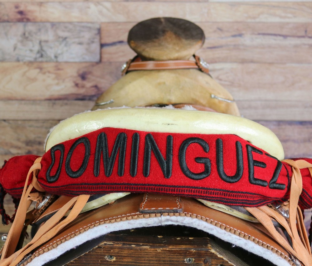 Red Sarape Charra Dominguez Saddle