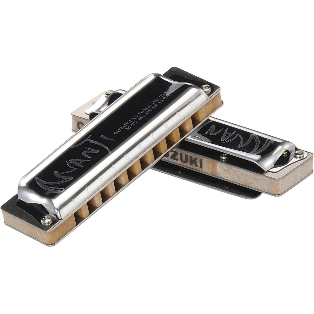 Suzuki M20 Manji 10-Hole Harmonica LEb