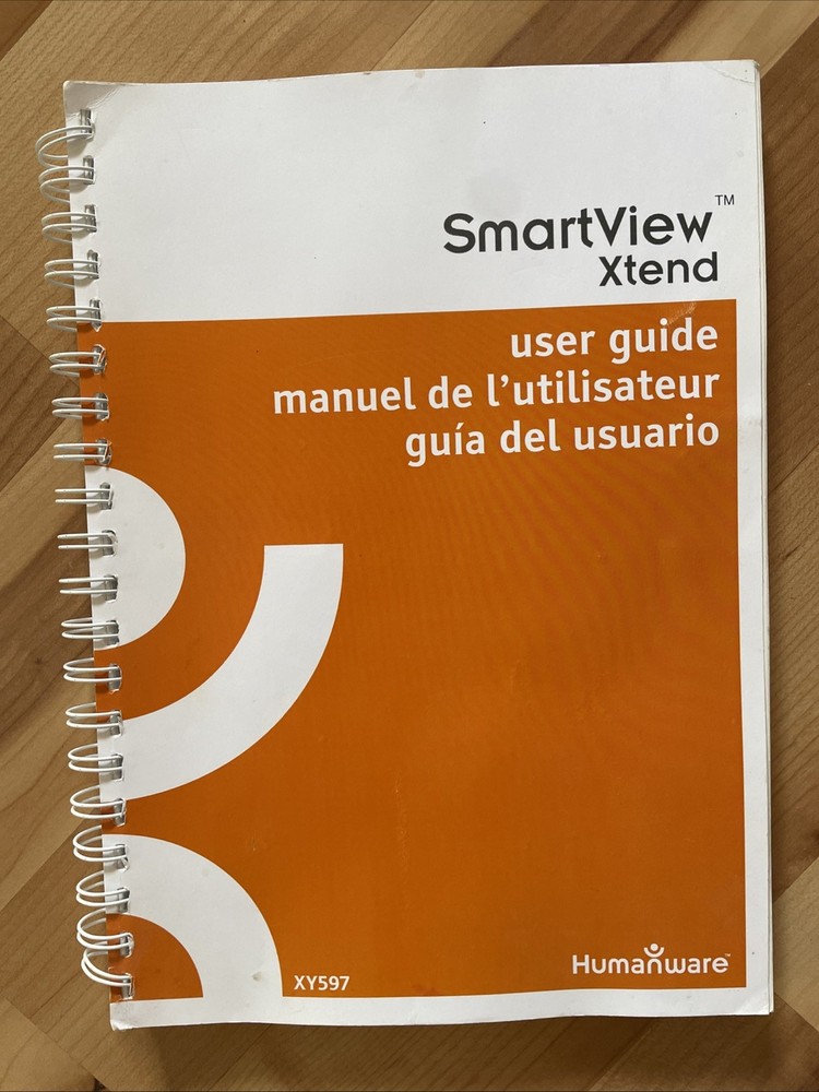 humanware smartview xtend vision magnifier XY597 GR