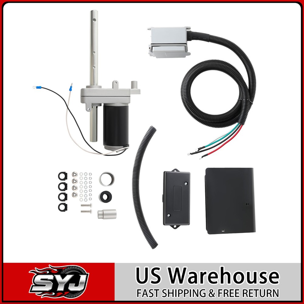 Electric Powered Trailer Jack Kit -12000 lbs Replace 1824200100 New