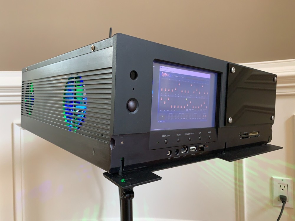 Light Show System: fixtures, PC, DMX controller, software - flawless