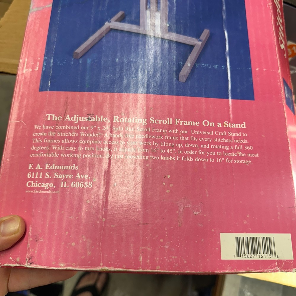 STITCHERS WONDER-ROTATING SCROLL FRAME Stand - Hardware Replacement Piece Part B