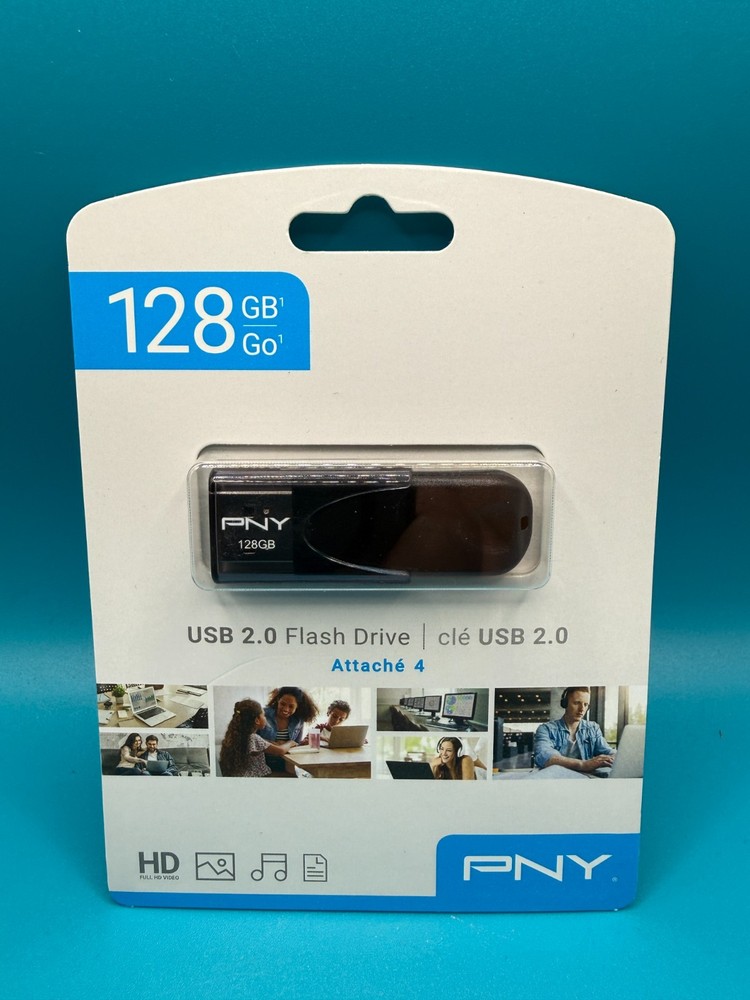 PNY 128GB USB 2.0 Flash Drive Attaché 4