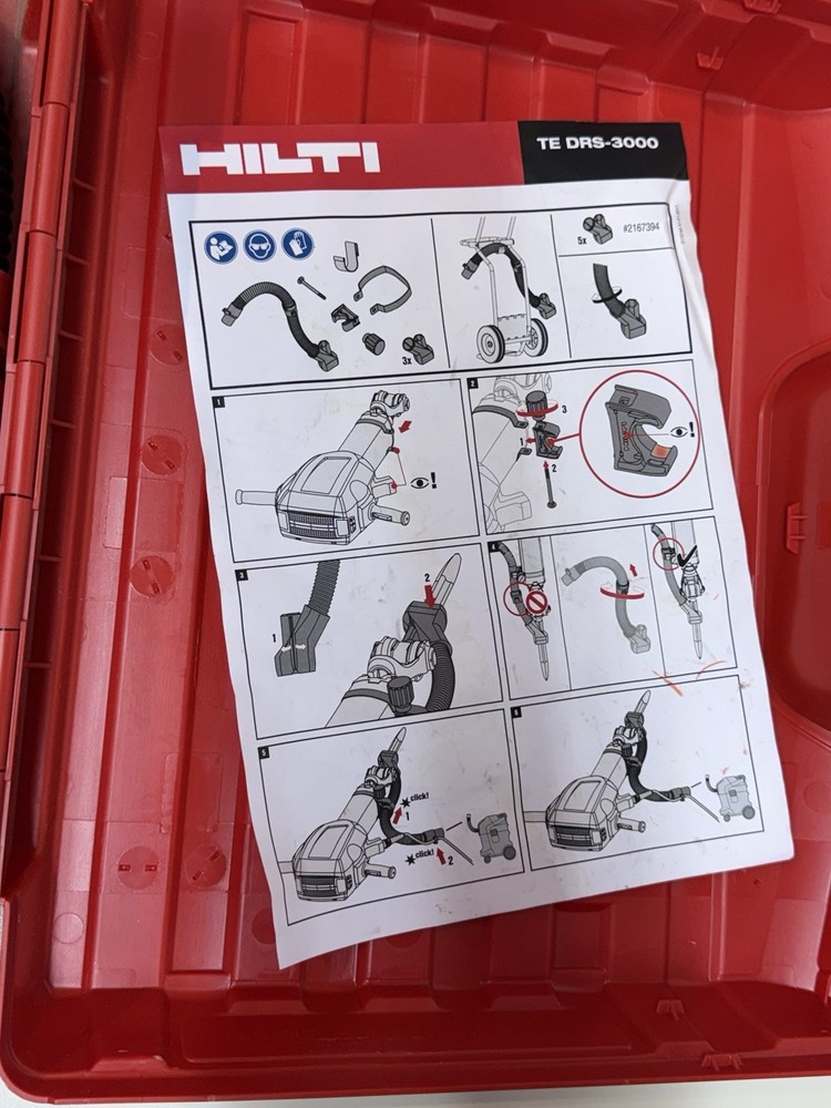 Hilti vacuum attachment TE DRS-3000 dust removal system
