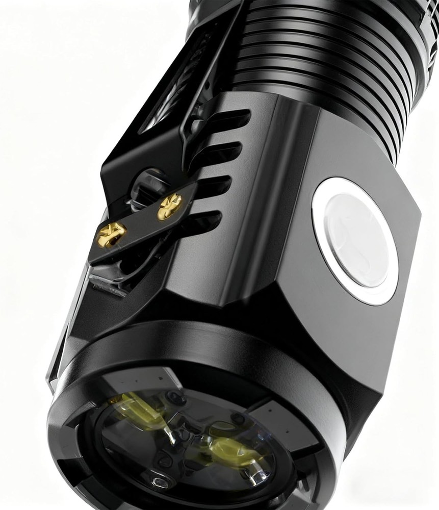 5 Pack Mini LED Flashlight - Rechargeable Waterproof Magnetic Base Night Use