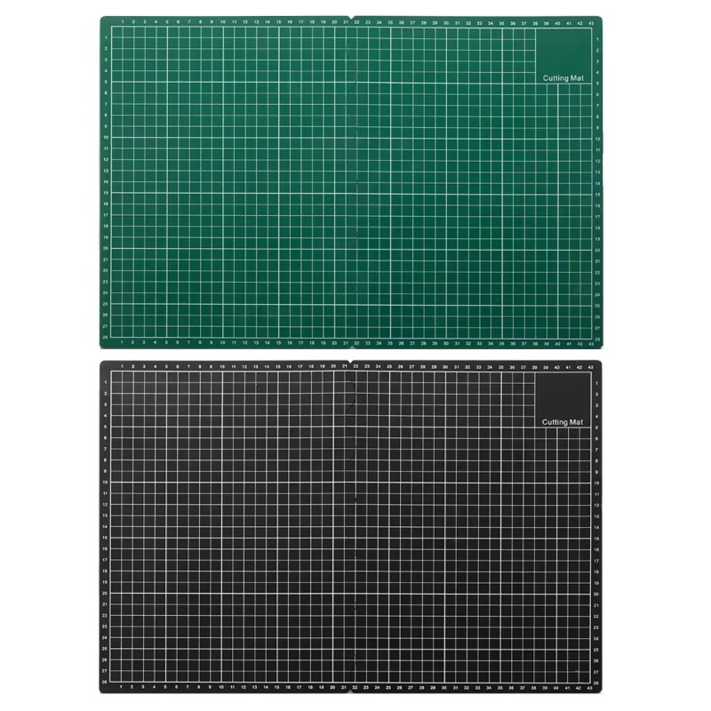 Folding Model Cutting Mat Portable Cutting Pad with Grid Lines for Craft Project
