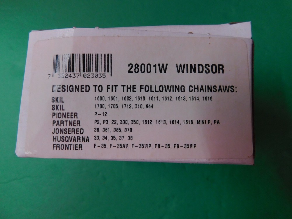 WINDSOR CLUTCH DRUM # 28001W CHAINSAW --- BOX 1019