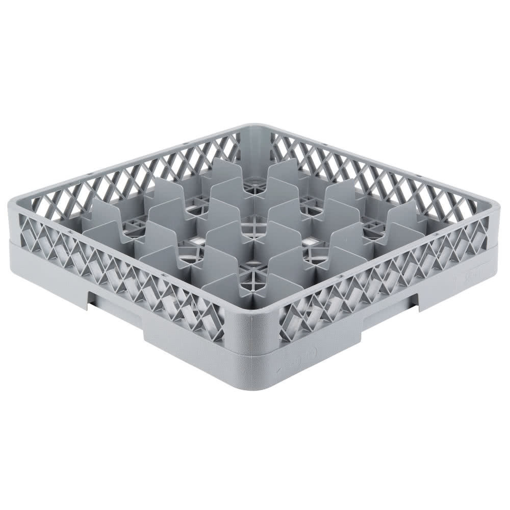 4 PACK Commercial Dishwasher Machine 16 Cup Glass Tray Rack Automatic