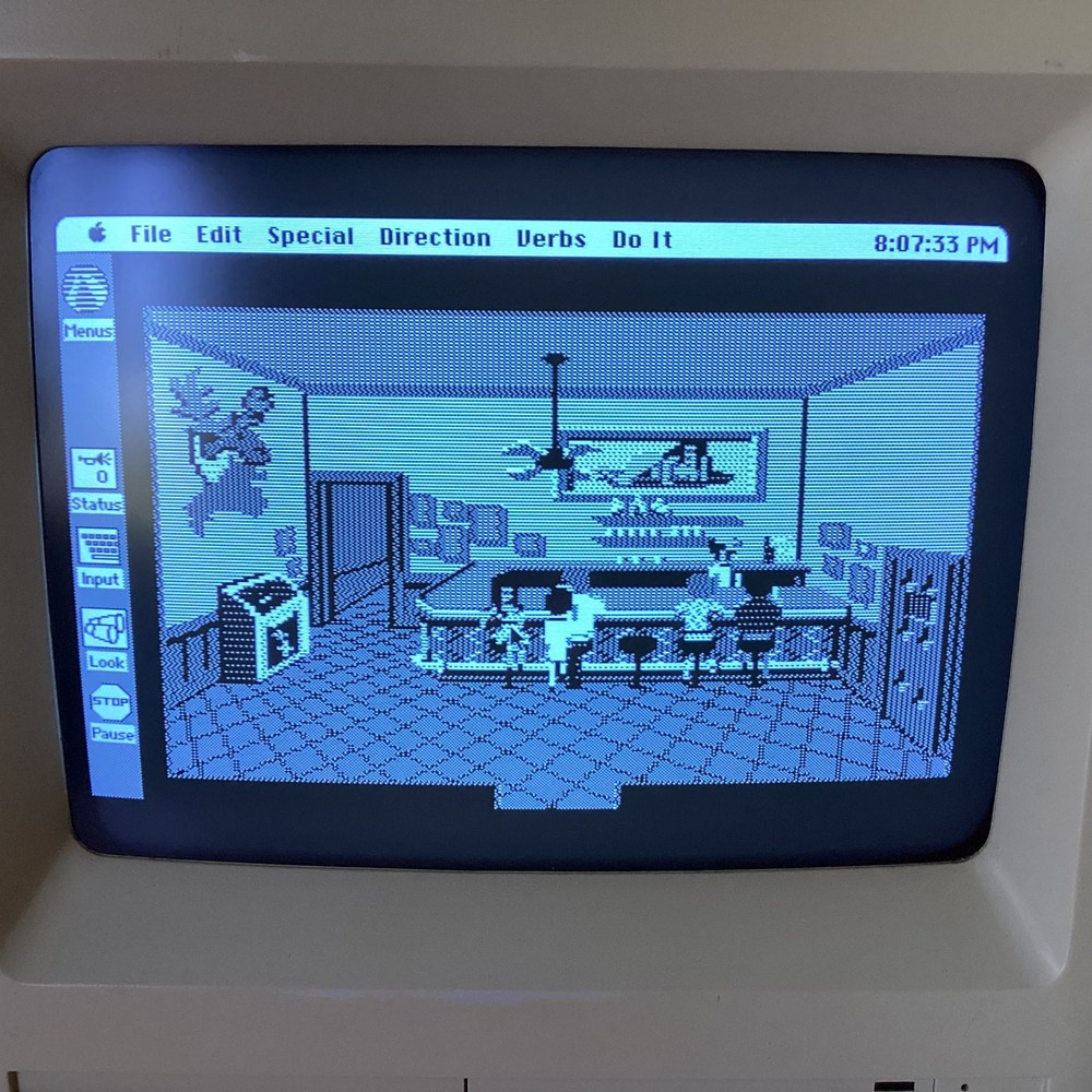 Vintage Macintosh Mac Program Game LEISURE SUIT LARRY 800K Disk Plus SE Classic!