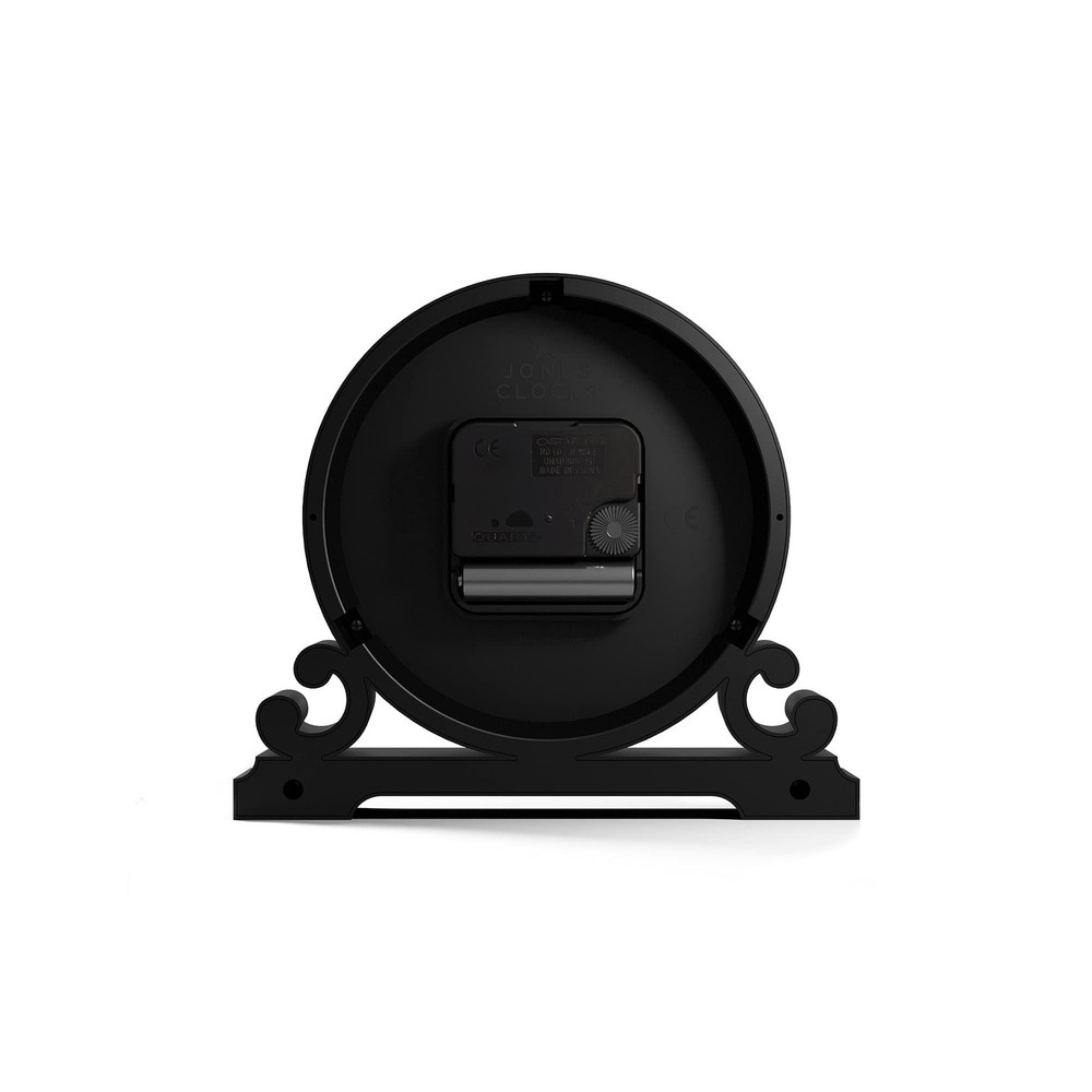 JONES CLOCKS® Saloon Mantel Clock | Small Traditional Double Scroll Design