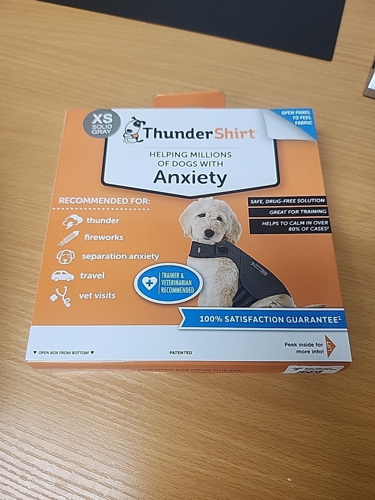 ThunderShirt For XS Size Dogs Vest - Grey