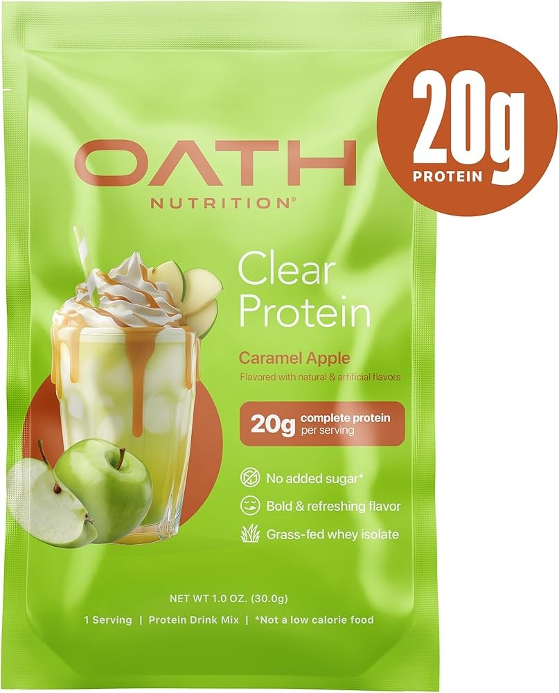 Oath Nutrit Clear Whey Isolate Protein Powder, Carel , plete